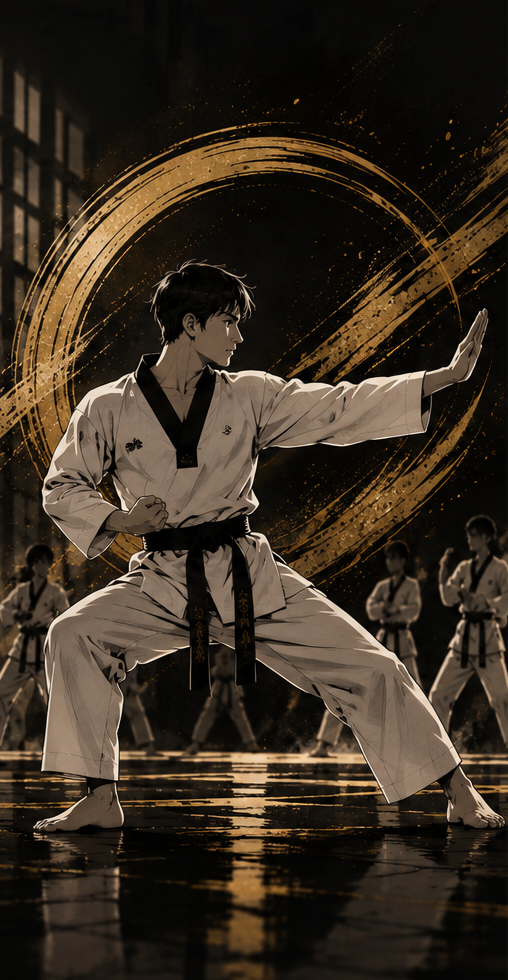 Poomsae Training bei SYNC